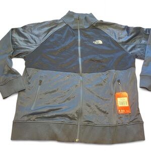 The North Face Men’s Takeback Track Jacket Full-Zip Blue Sweatshirt Size XXL